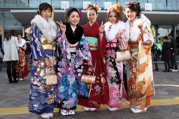 渋谷の成人式での新成人の写真20