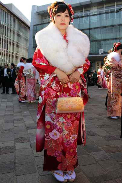 渋谷の成人式での新成人の写真28
