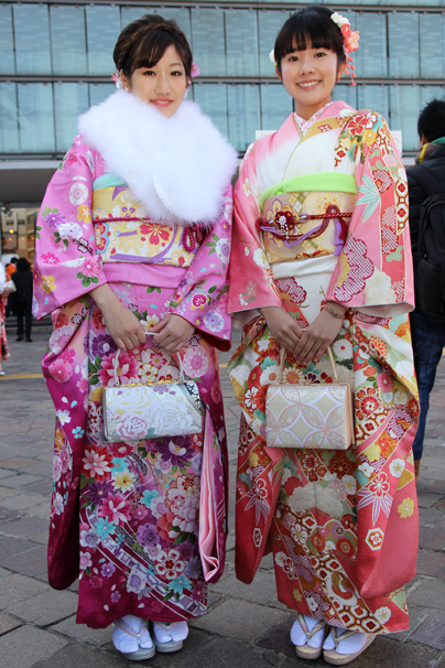 渋谷の成人式での新成人の写真30