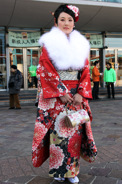 渋谷の成人式での新成人の写真35