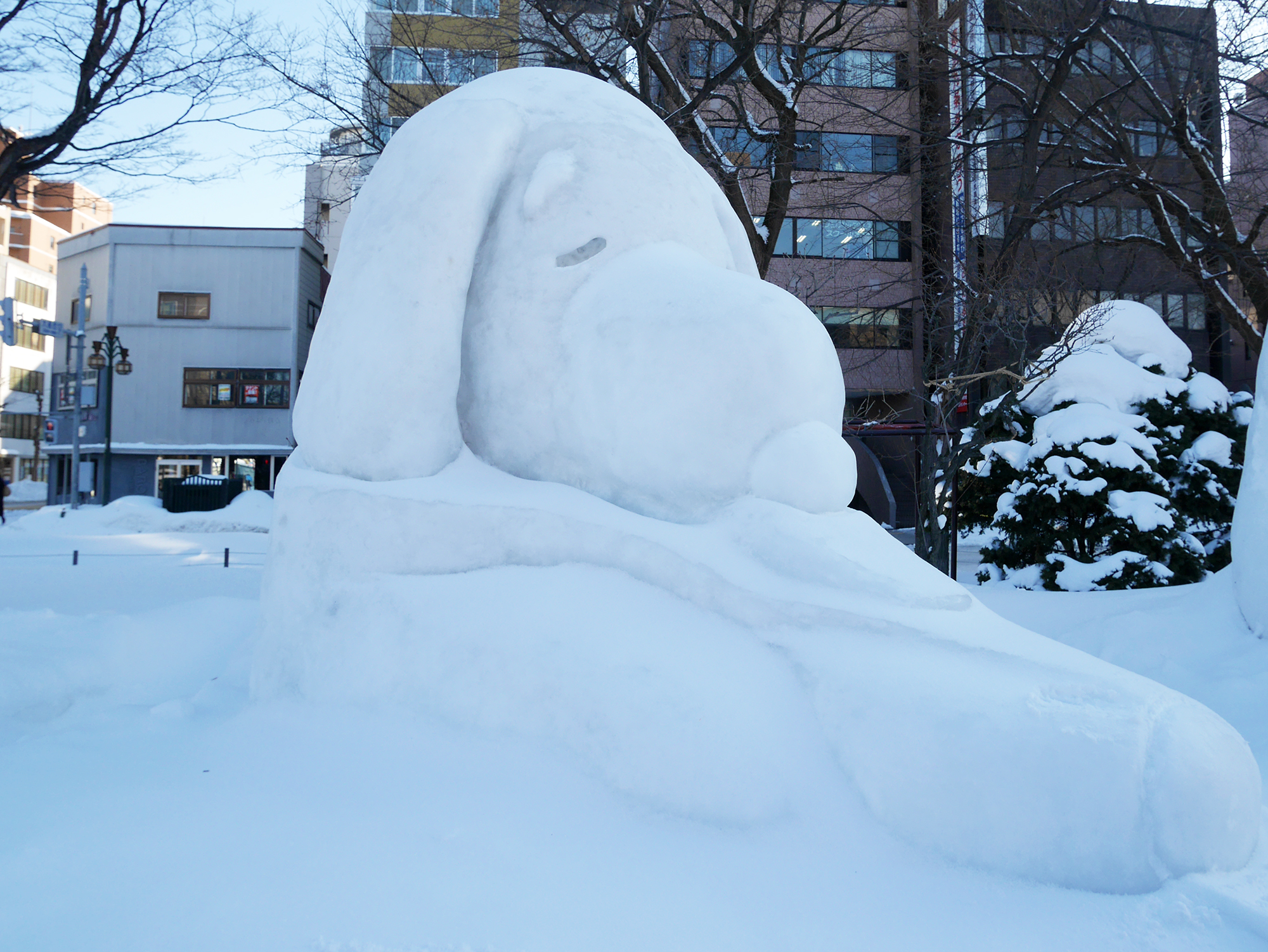 さっぽろ雪まつり_スヌーピー