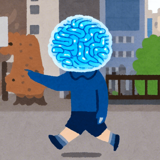 AIいらすとや 歩く人工知能