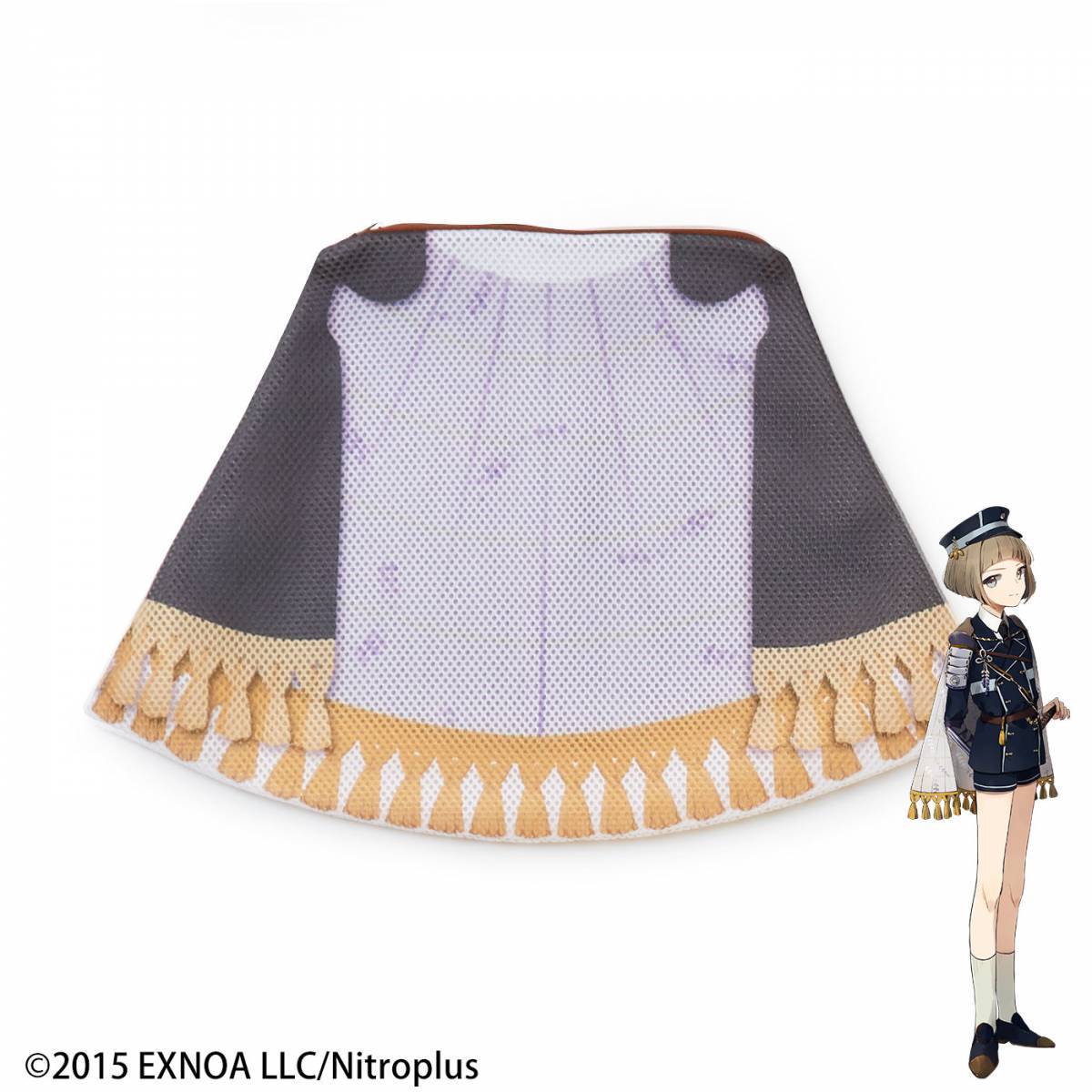 マント風お洗濯ポーチ　前田藤四郎