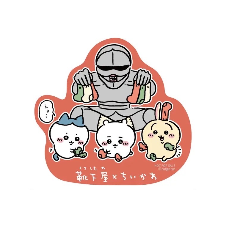 「ちいかわ」オリジナルステッカー