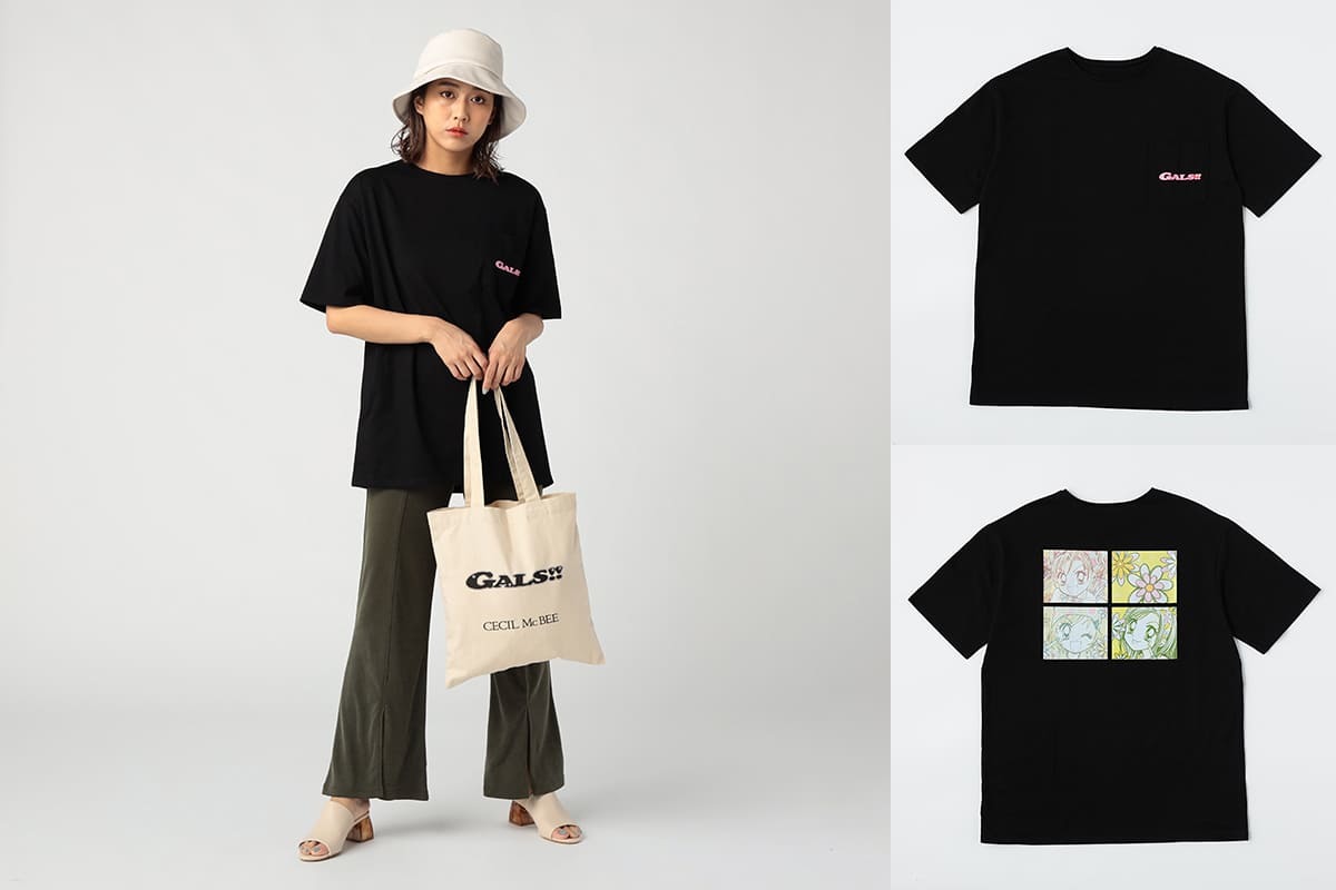 GALS!!×CECIL McBEE BIG Tシャツ