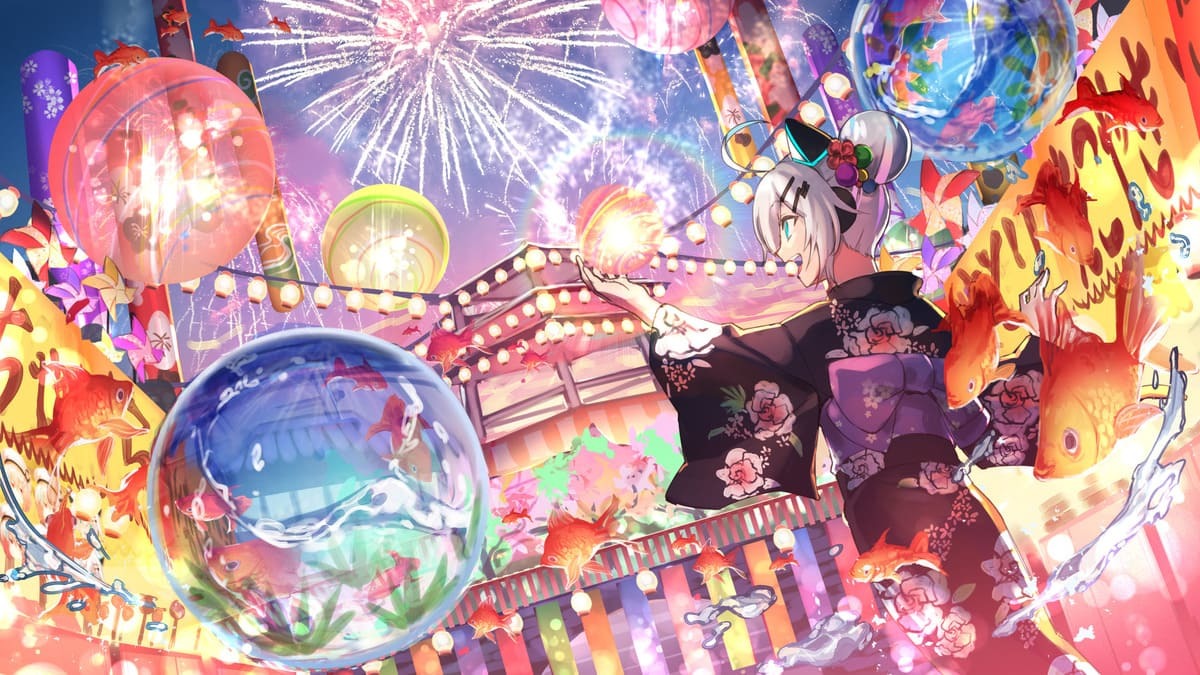 バーチャルマーケット6 企業出展ワールド コンセプトアート  Japan Festi-VR “En-Nichi”