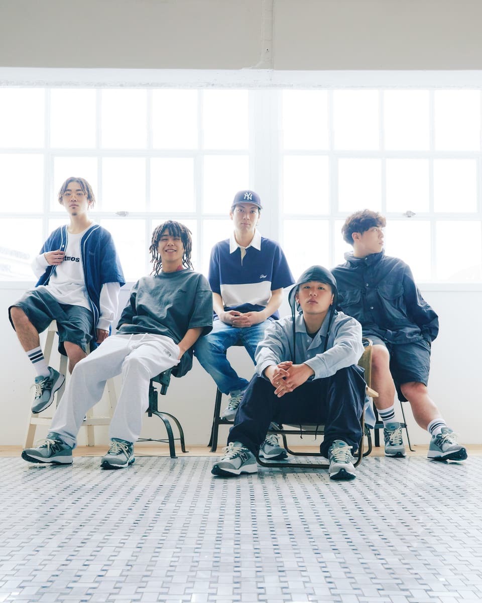 atmos×New Balance M2002RAT ルック3