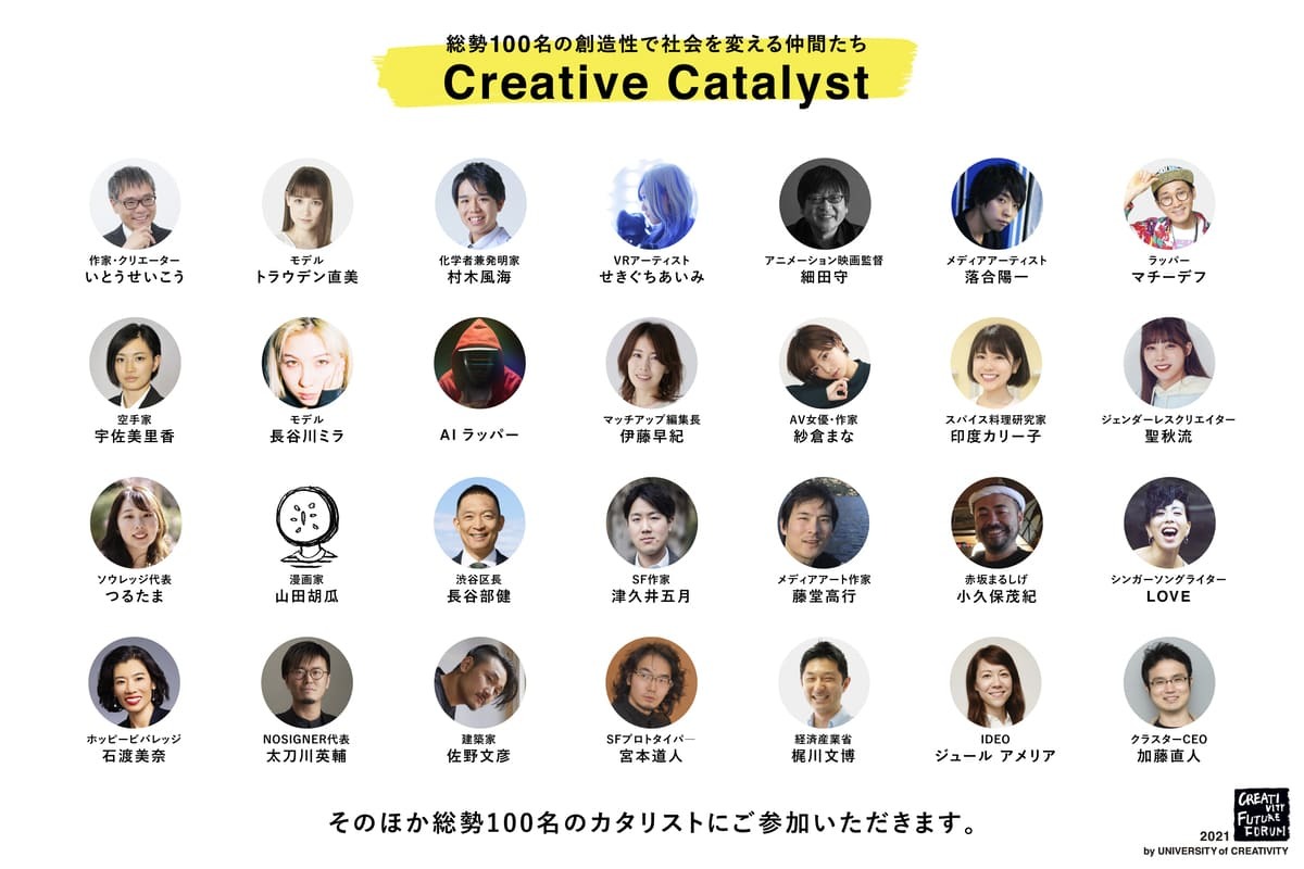 「CREATIVITY FUTURE FORUM 2021」