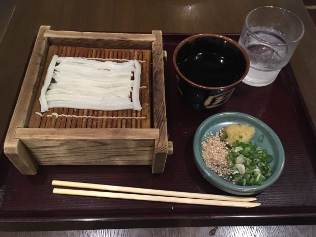 原点となったざるうどん