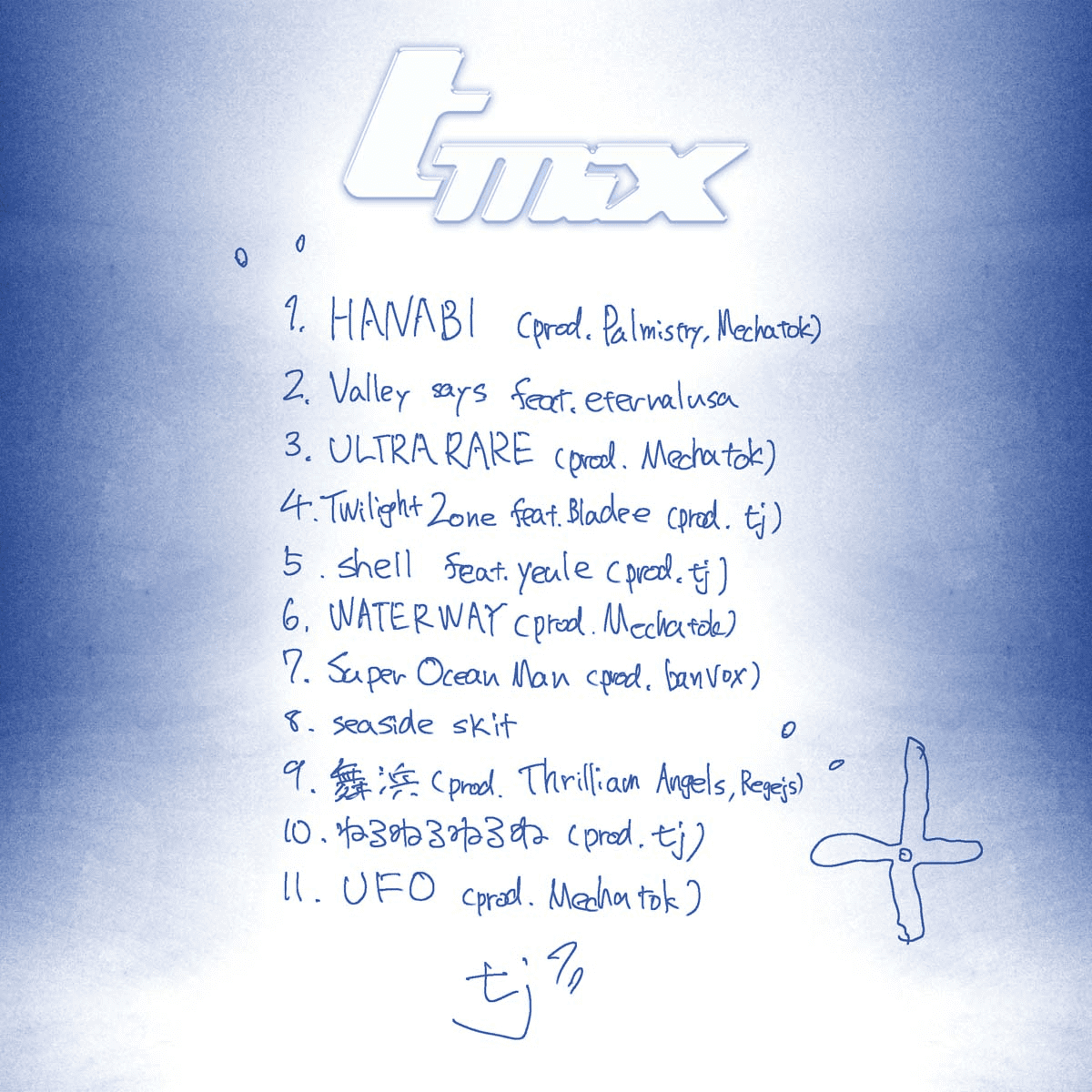 t-mix track list