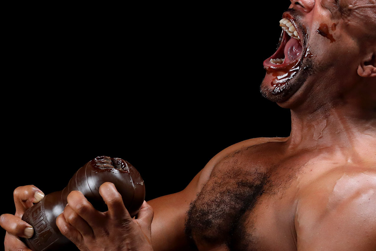 「TENGAワークアウトギアチョコ」