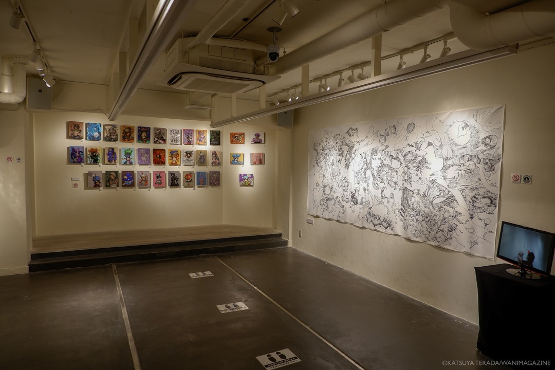 寺田克也個展「テラカツショー at caiman」
