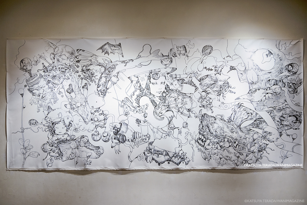 寺田克也個展「テラカツショー at caiman」