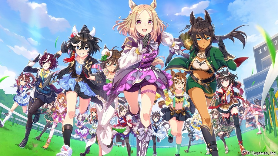 ゲーム『ウマ娘 プリティーダービー』新キービジュアル