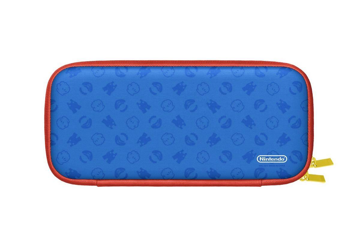 Nintendo Switch マリオレッド×ブルー セット キャリングケース（裏）／画像は任天堂公式サイトより