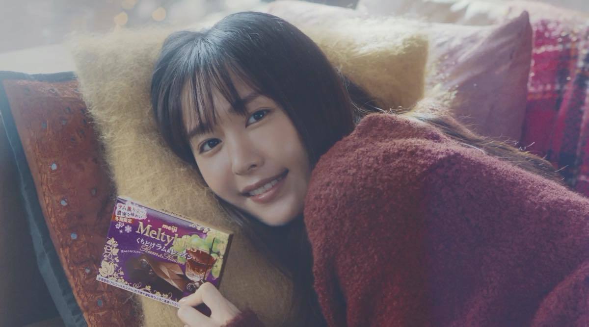 新垣結衣さん（ガッキー）「メルティーキッス」CM（2020）