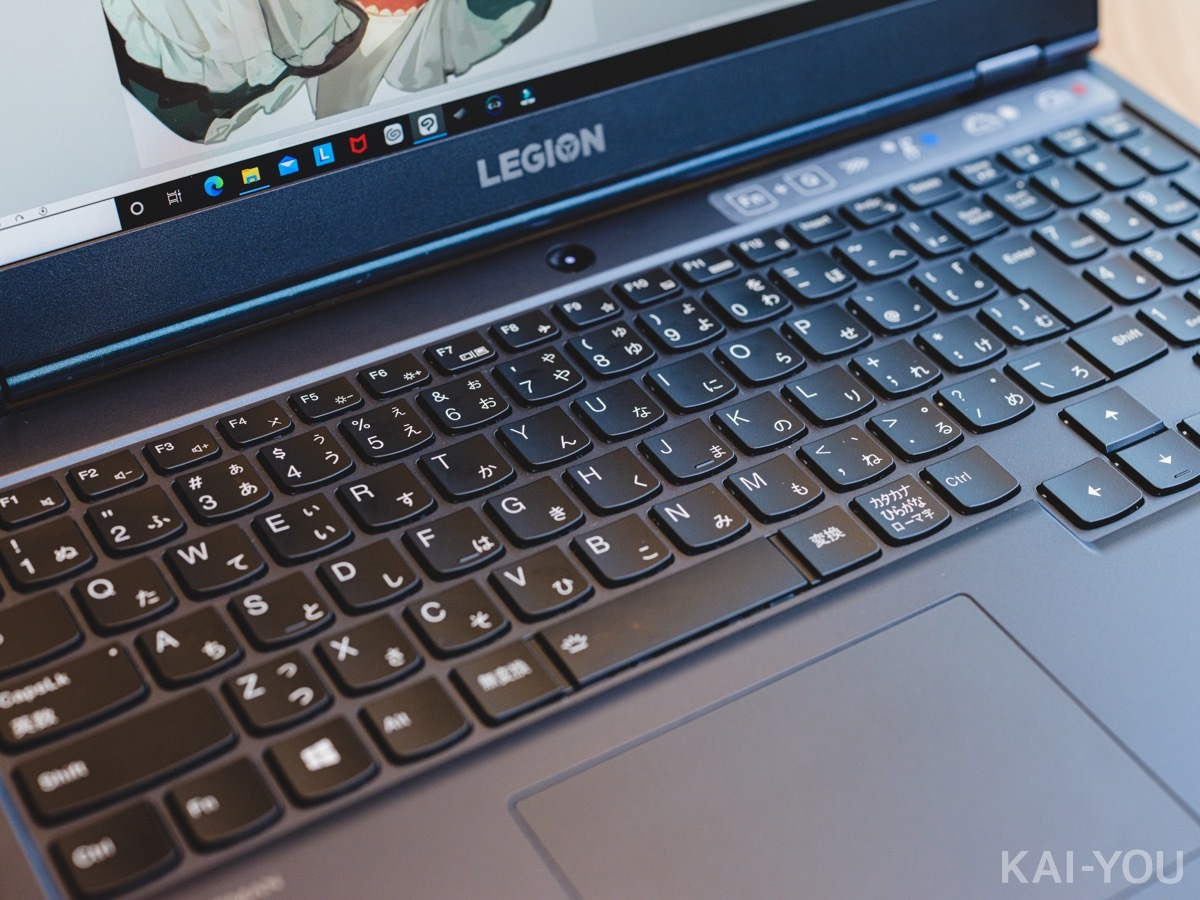 lackさんに使用してもらった「Legion550i」