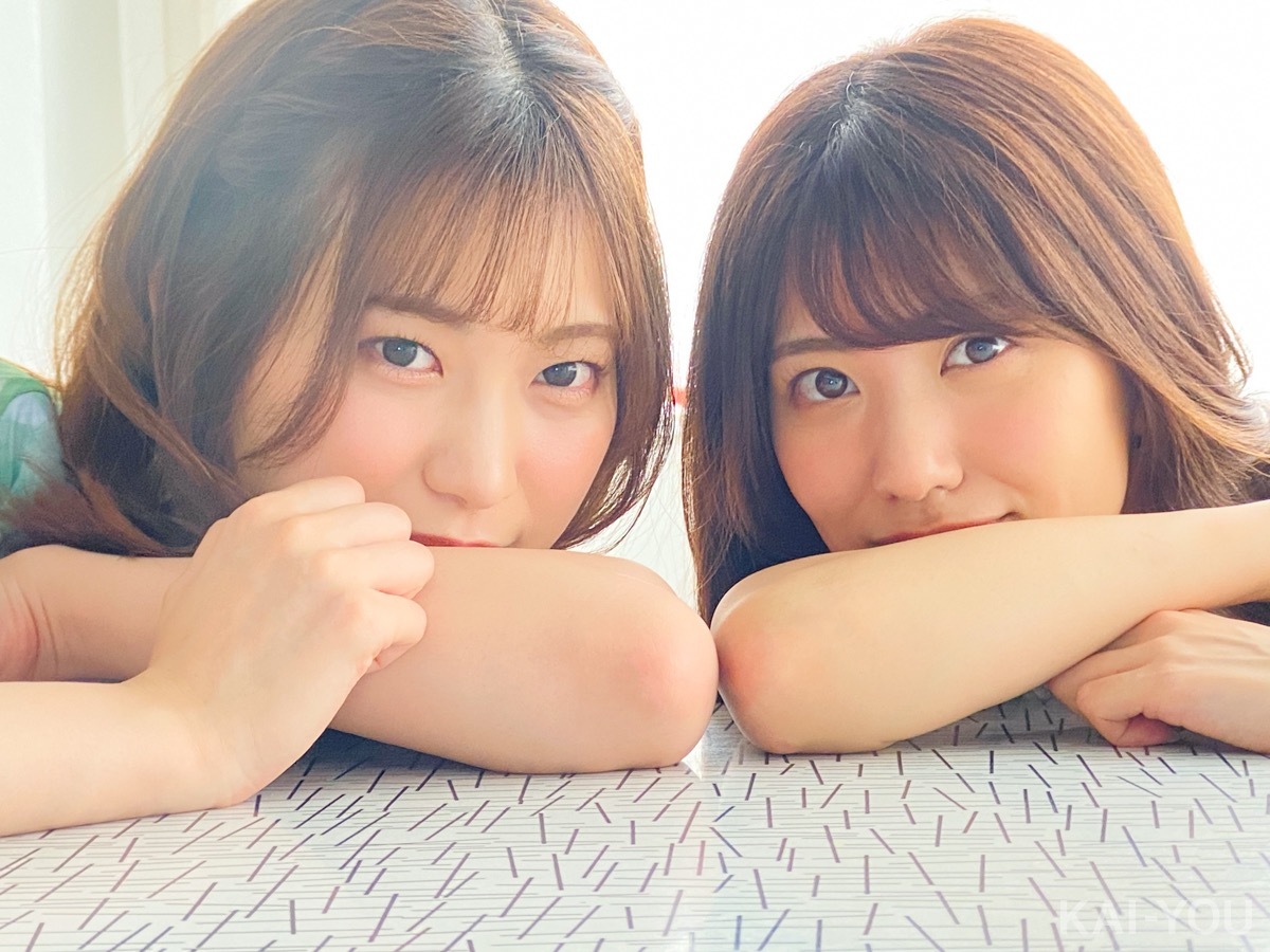 山岸逢花さんと美谷朱里さん