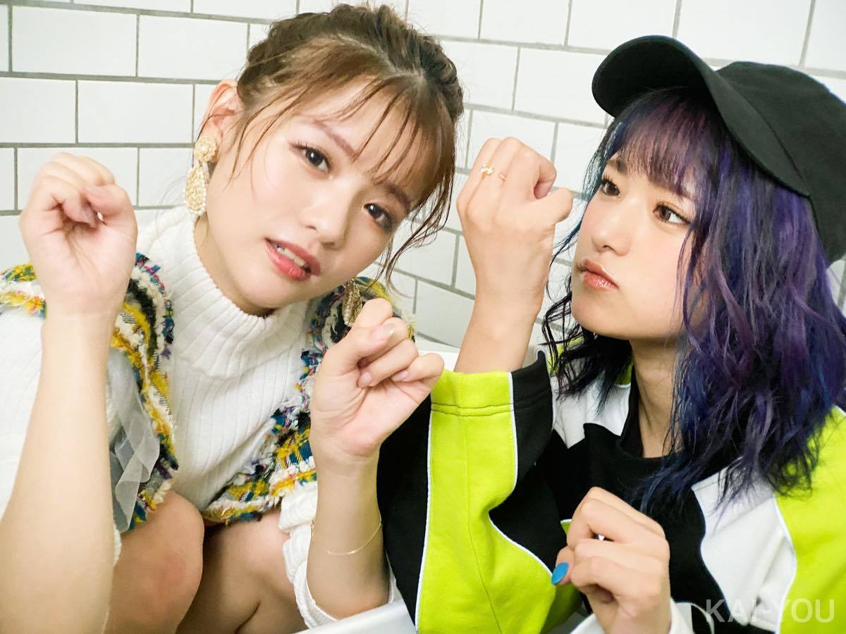 セクシー女優　渚みつきさんと永瀬ゆいさん