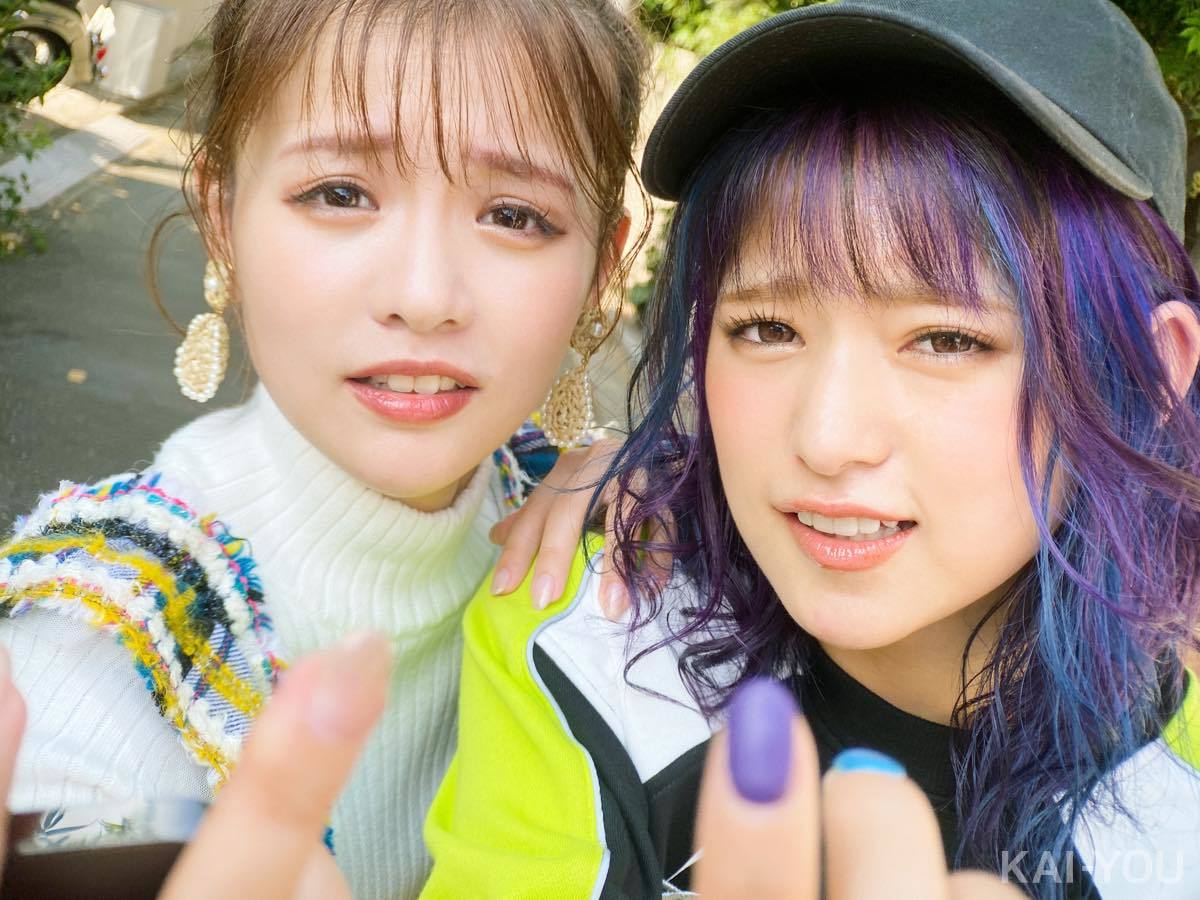セクシー女優　渚みつきさんと永瀬ゆいさん