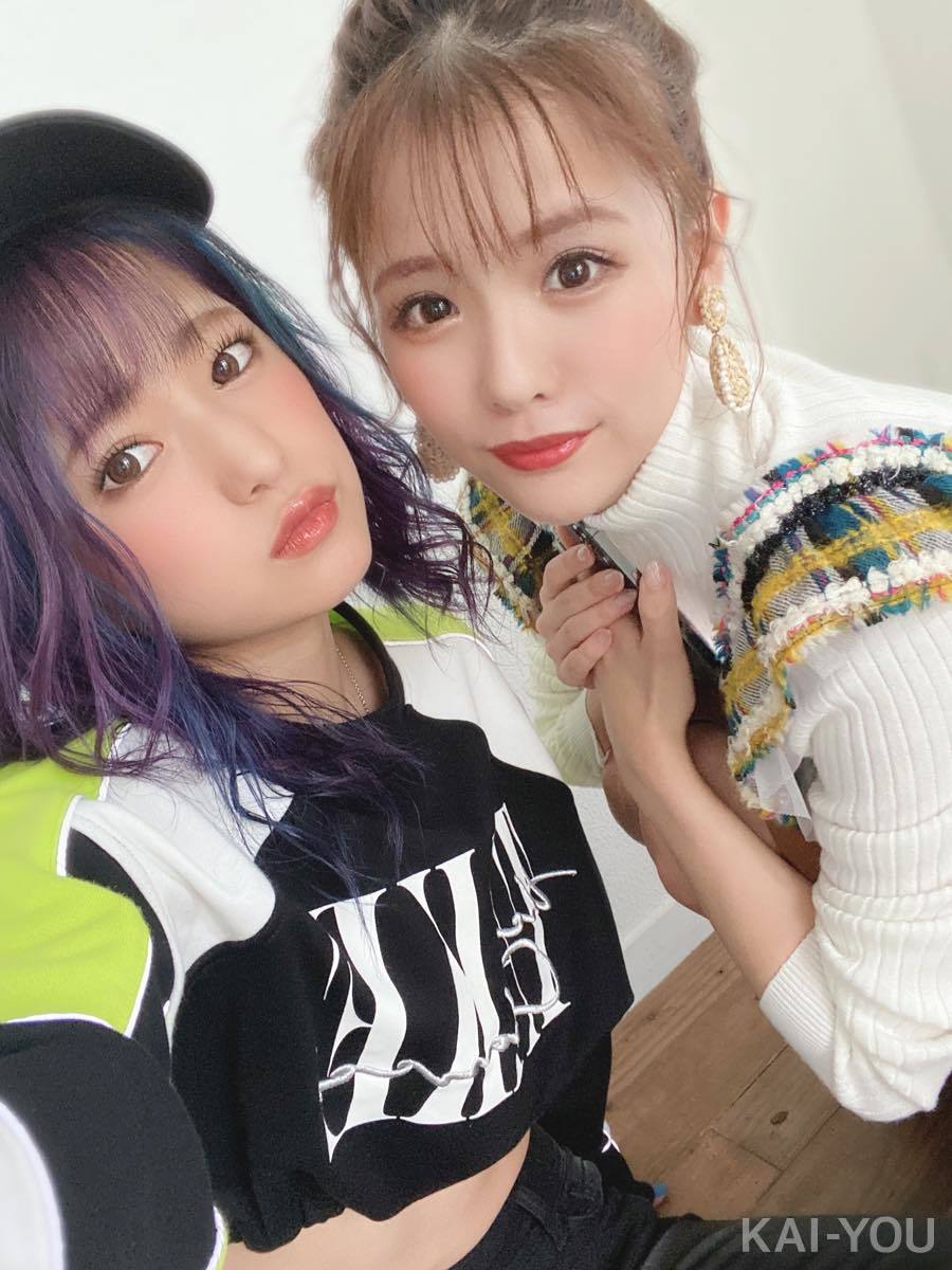 セクシー女優　渚みつきさんと永瀬ゆいさん