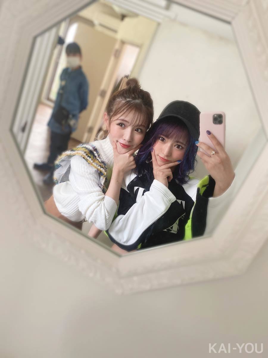セクシー女優　渚みつきさんと永瀬ゆいさん