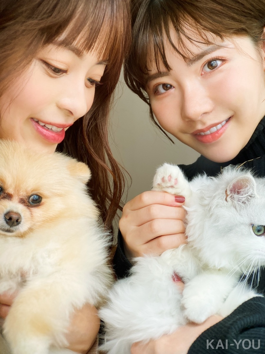 セクシー女優　深田えいみさんと桜もこさん