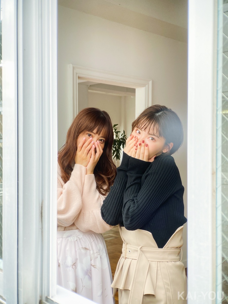 セクシー女優　深田えいみさんと桜もこさん