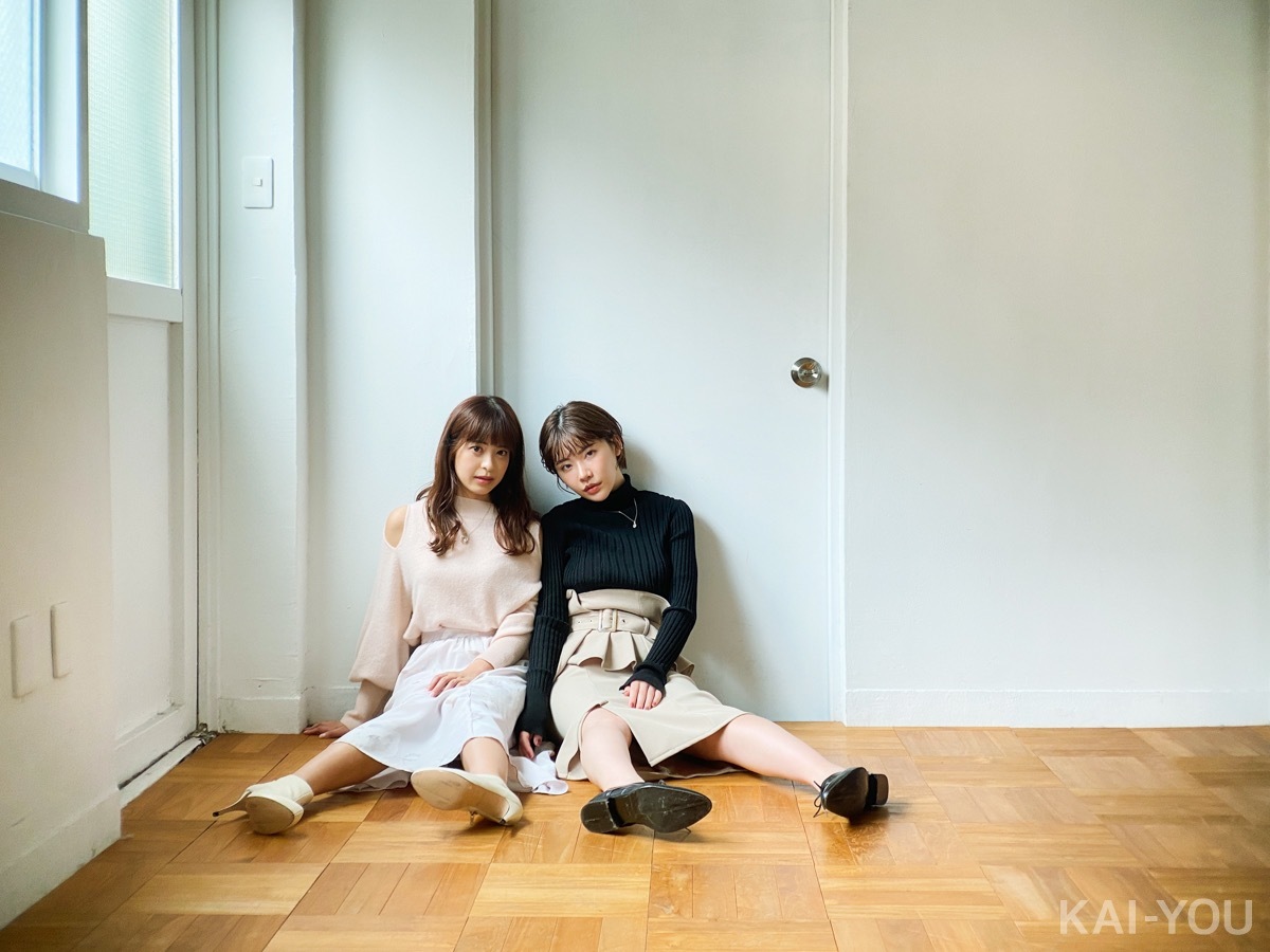 セクシー女優　深田えいみさんと桜もこさん