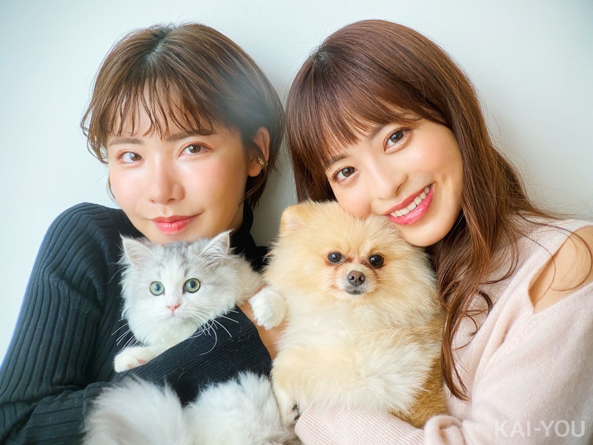 セクシー女優　深田えいみさんと桜もこさん