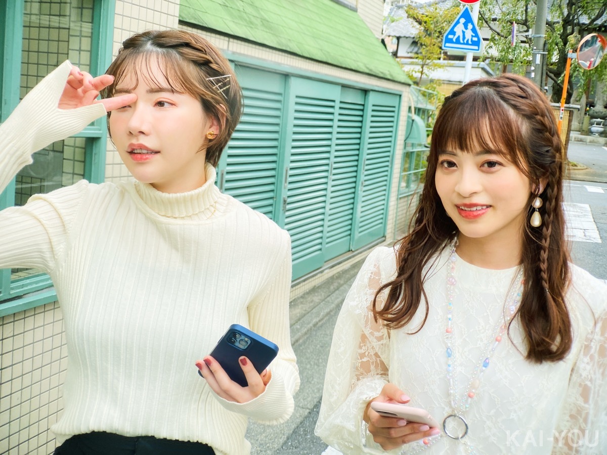 セクシー女優　深田えいみさんと桜もこさん