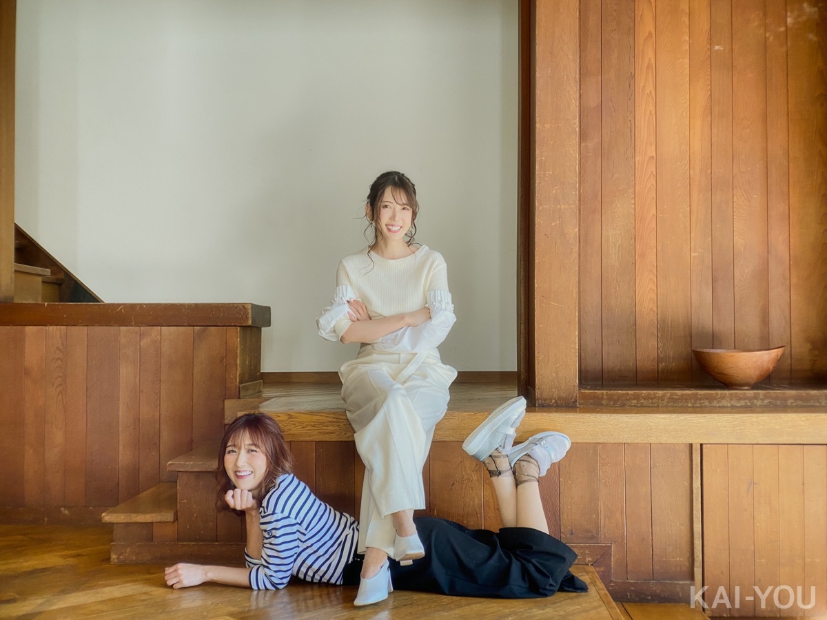 セクシー女優　波多野結衣さんと大槻ひびきさん