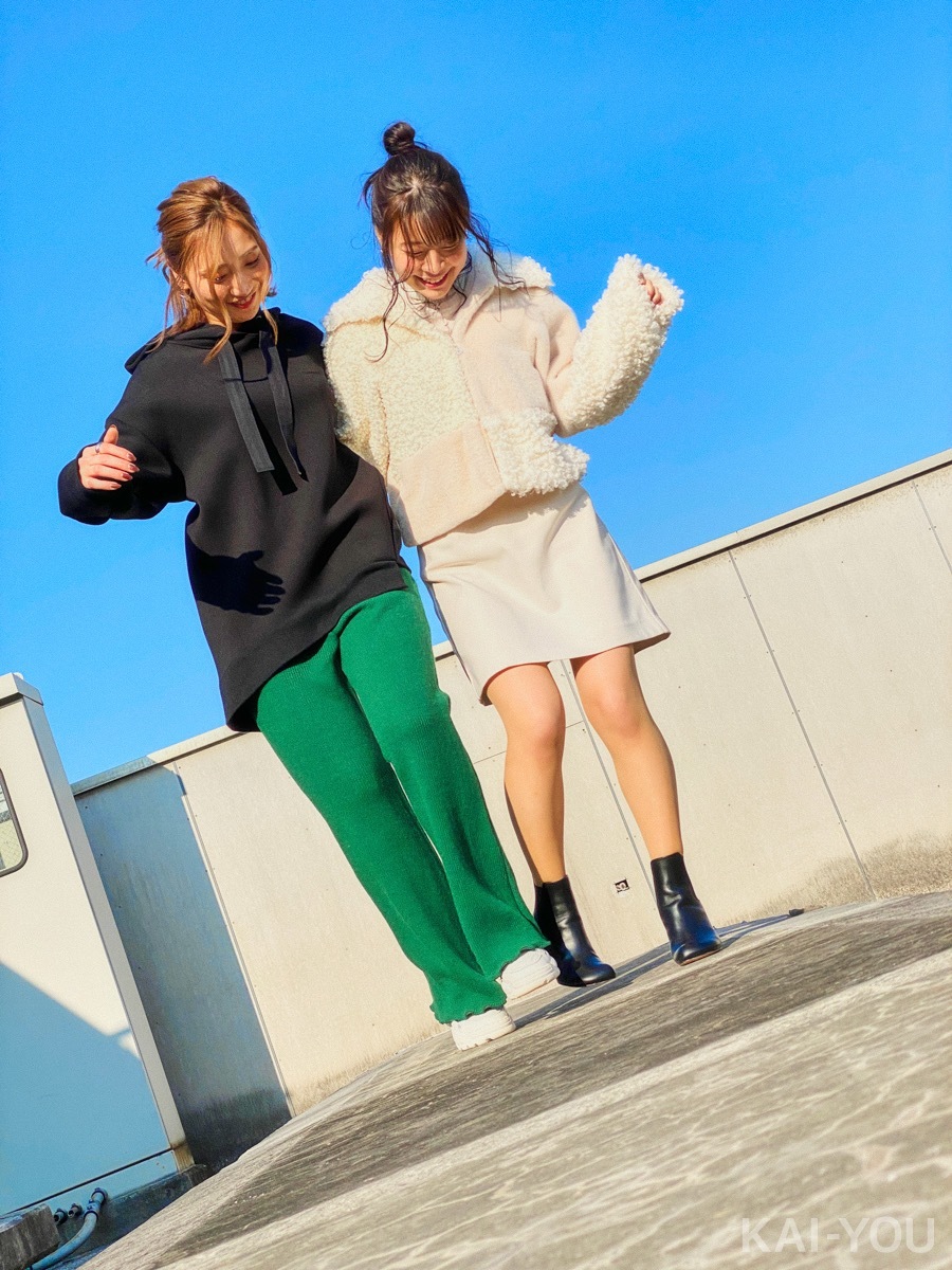 セクシー女優　八木奈々さんと加美杏奈さん