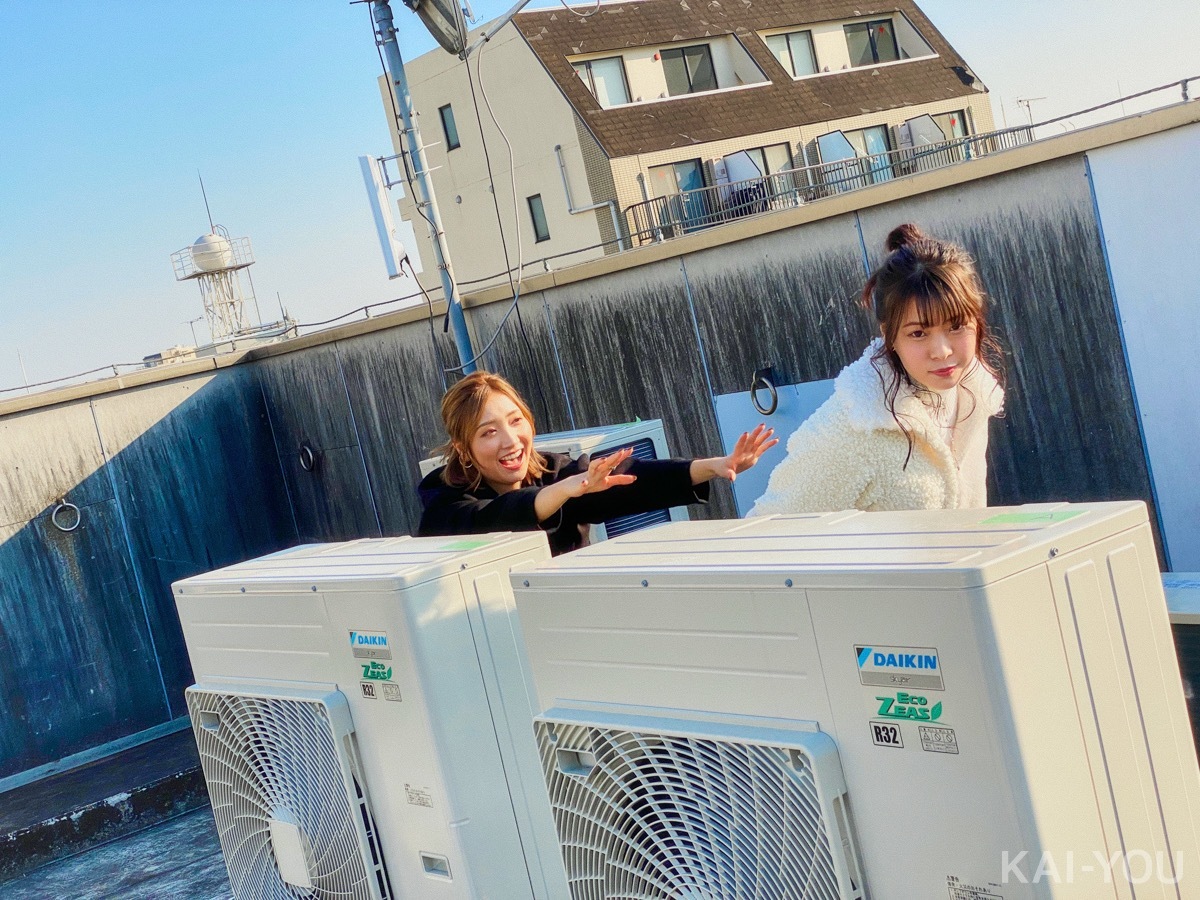 セクシー女優　八木奈々さんと加美杏奈さん