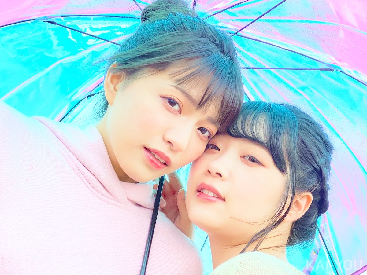 セクシー女優　根尾あかりさんと二葉エマさん