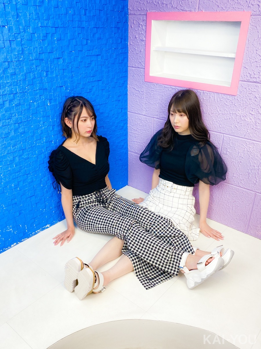フォトレポート　石川澪さんと梓ヒカリさん