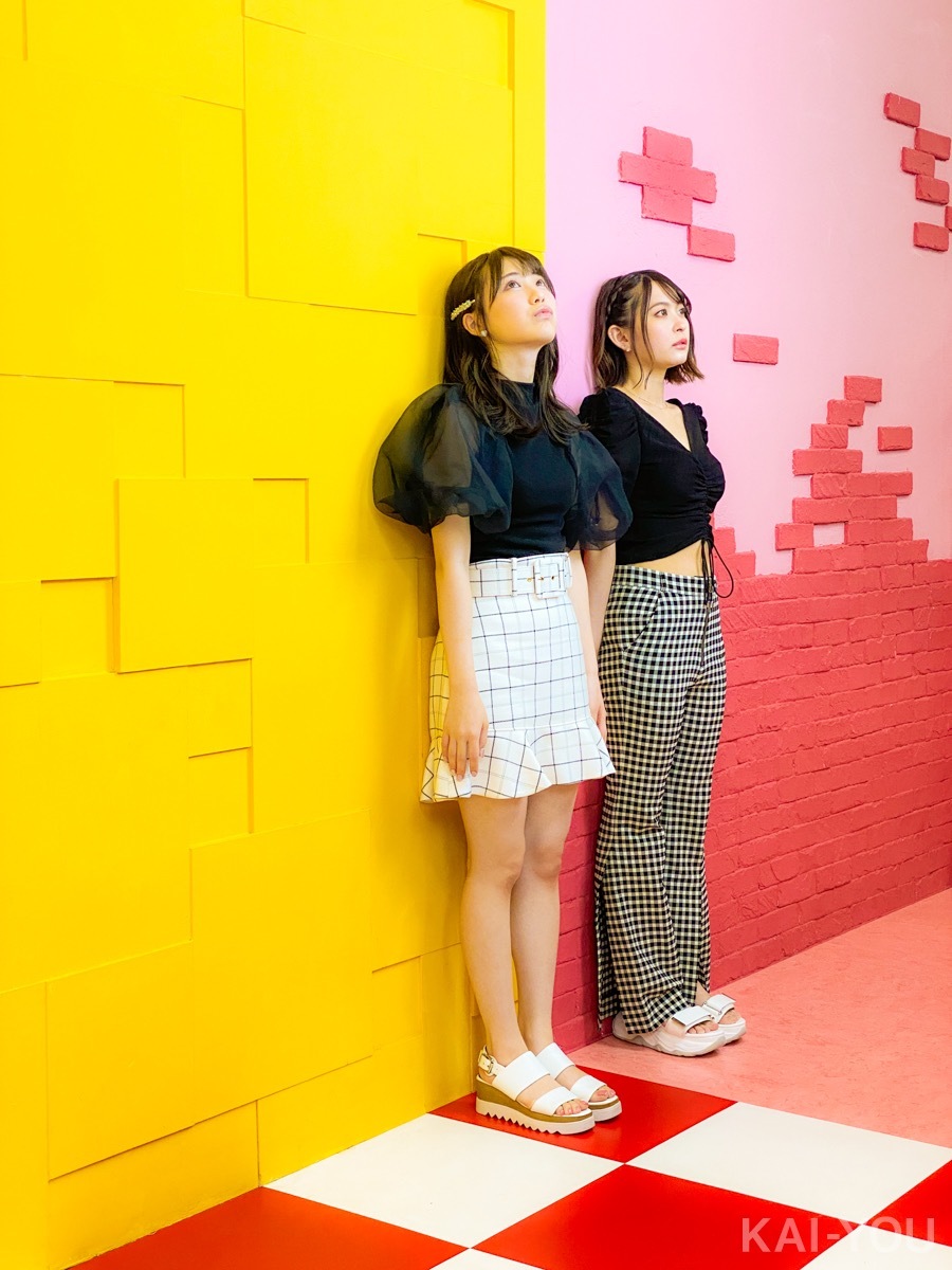 フォトレポート　石川澪さんと梓ヒカリさん