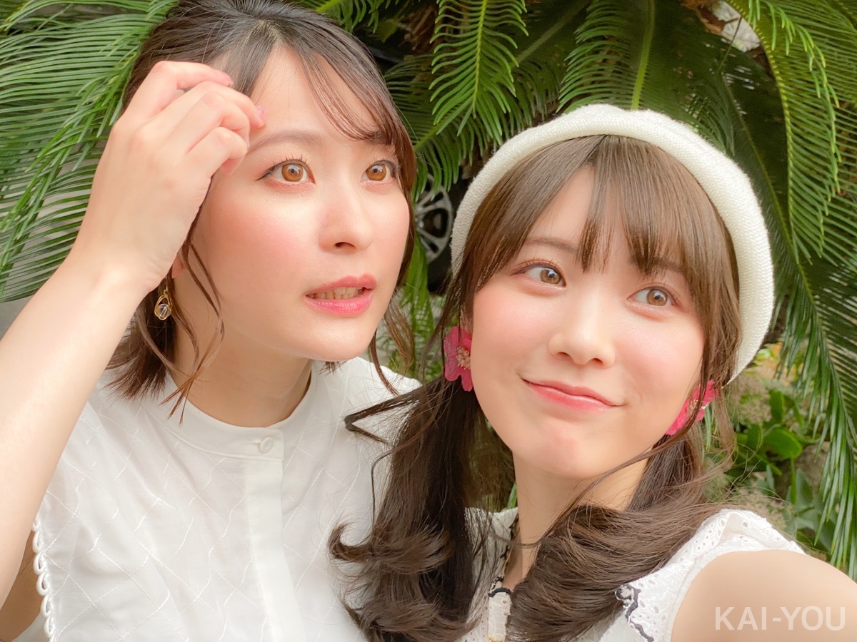 フォトレポート　石川澪さんと梓ヒカリさん