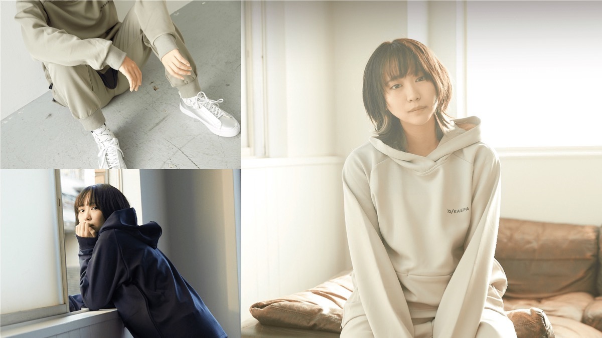 自身がプロデュースするブランドでモデルもつとめるはつめさん