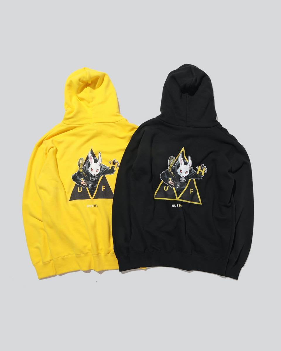 MOON CHASER TT Hoodie (FRC1122) ¥16,500(税込) / サイズ:M,L,XL / カラー:Black,Yellow