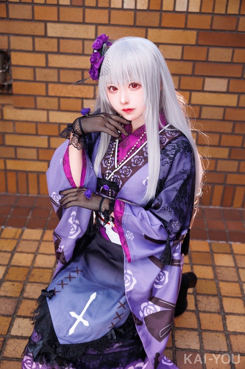 池ハロ2022_九十九ぱてさん『ローゼンメイデン0-ゼロ-』水銀燈のコスプレ