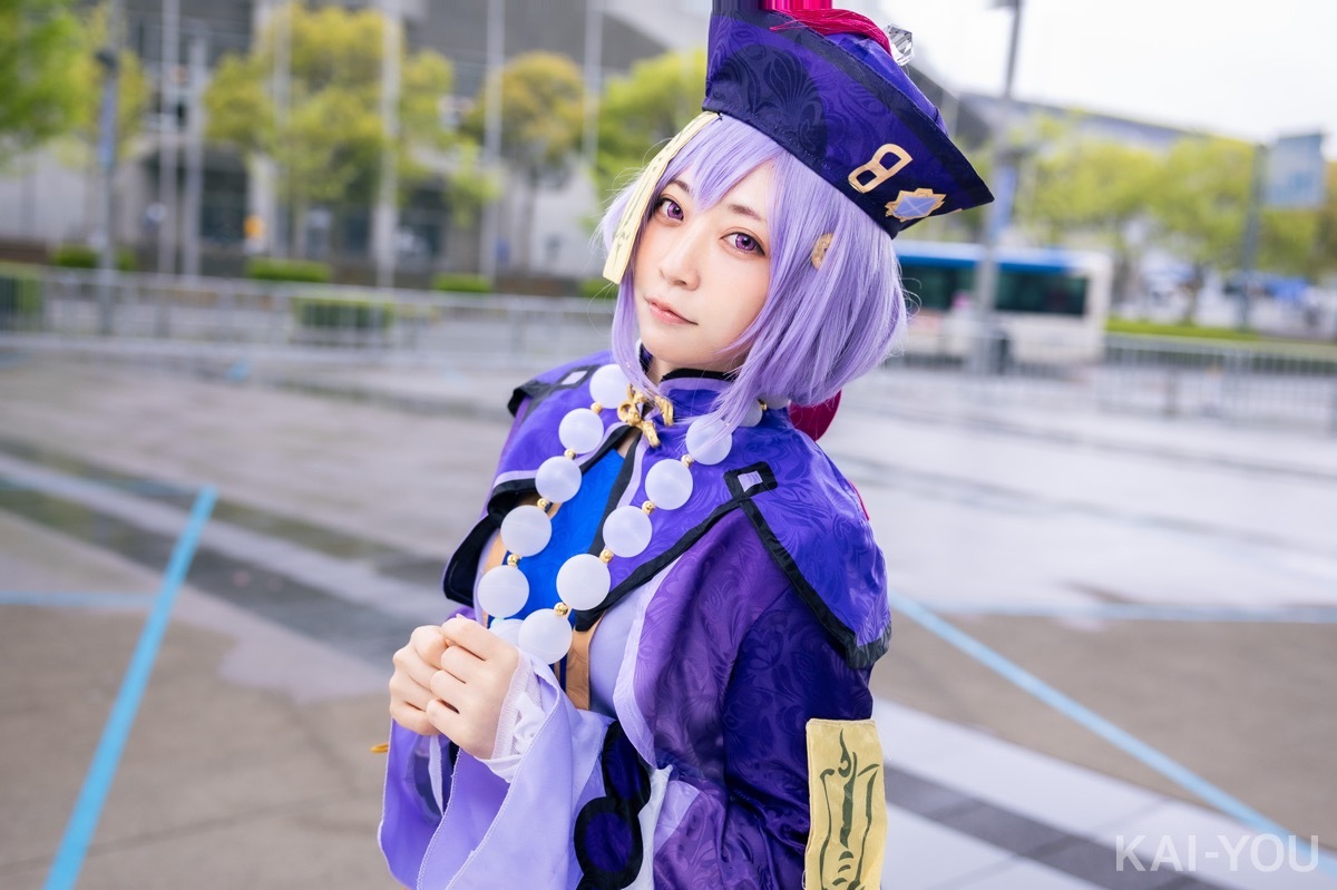 画像2: 「超会議2022」コスプレイヤー 星乃まみ『原神』七七コスで見せた微笑み