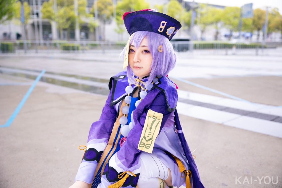 画像4: 「超会議2022」コスプレイヤー 星乃まみ『原神』七七コスで見せた微笑み