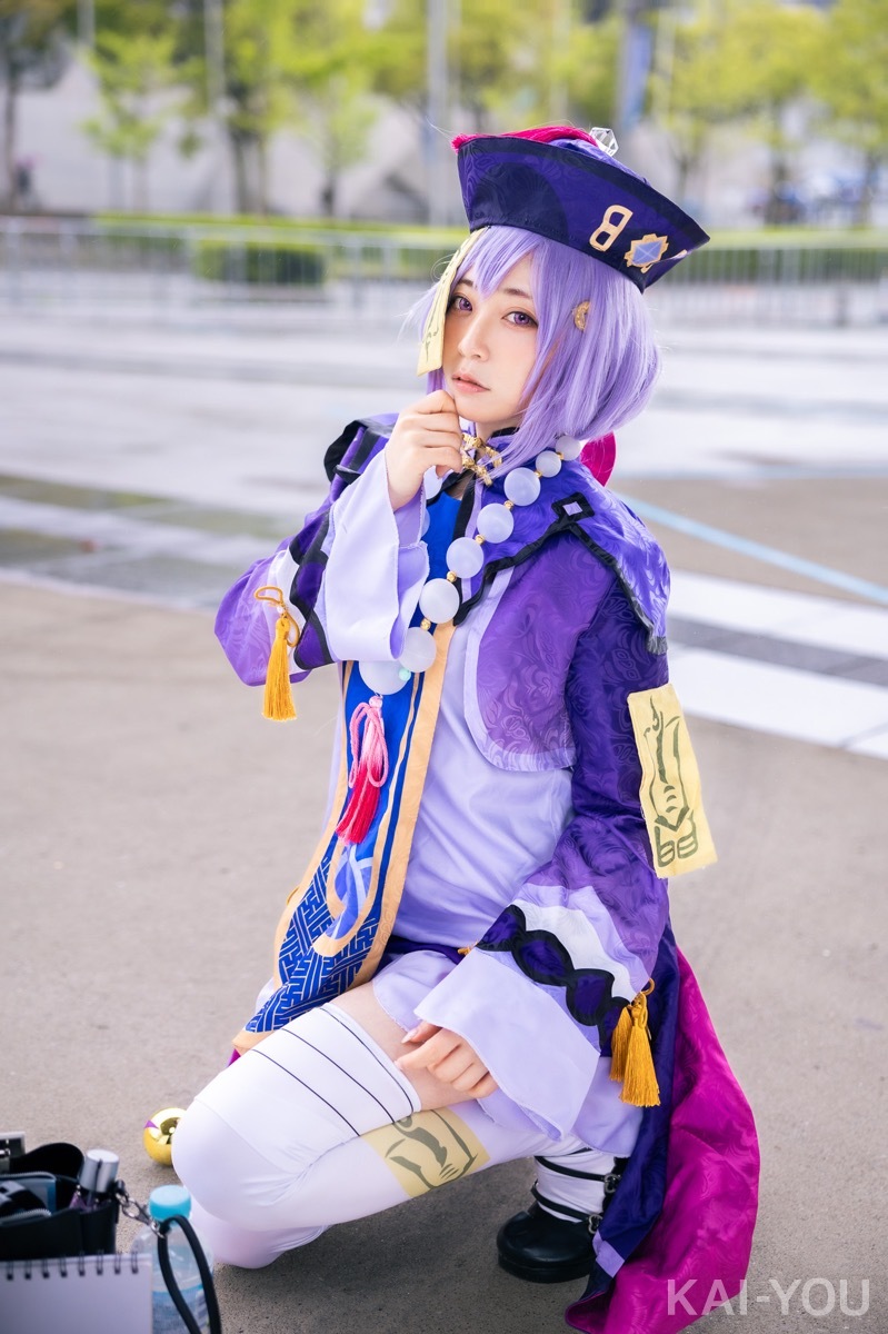 画像15: 「超会議2022」コスプレイヤー 星乃まみ『原神』七七コスで見せた微笑み