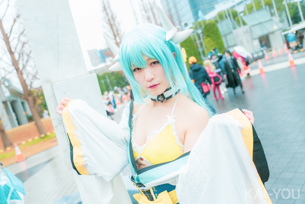 えびてんさん　『Fate/Grand Order』清姫のコスプレ