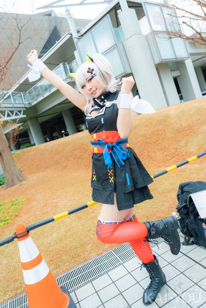 卯月のなさん　バーチャルYouTuber・輝夜月のコスプレ