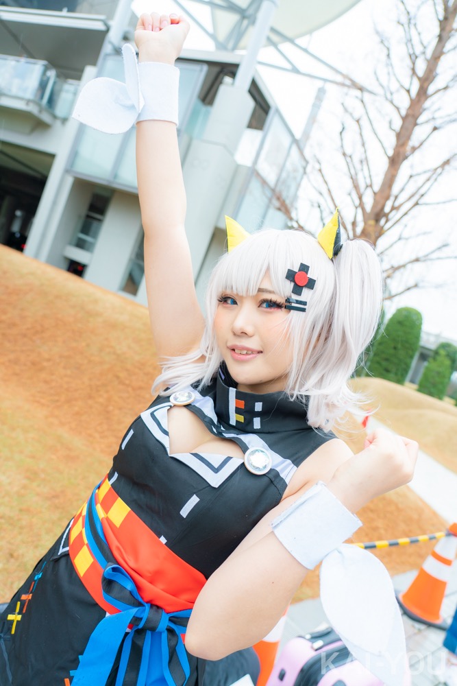 卯月のなさん　バーチャルYouTuber・輝夜月のコスプレ