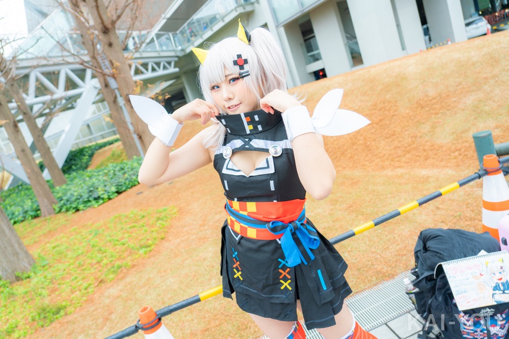 卯月のなさん　バーチャルYouTuber・輝夜月のコスプレ