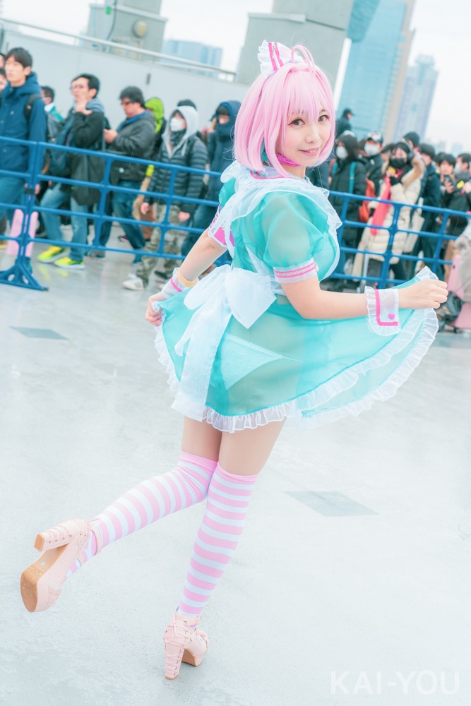 天使みゅ。さん　『アイドルマスターシンデレラガールズ』夢見りあむのコスプレ