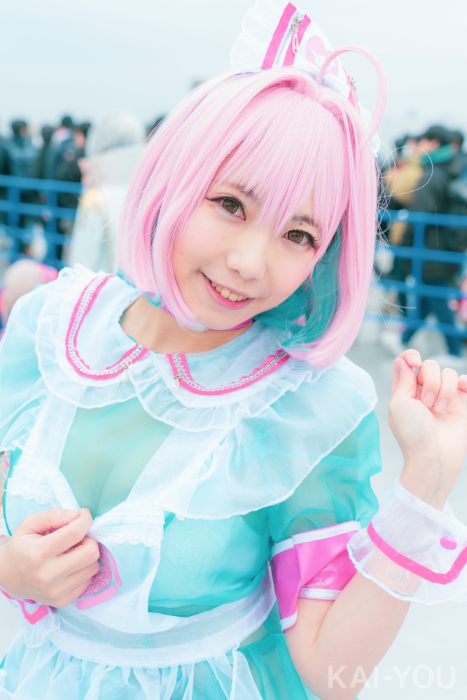 天使みゅ。さん　『アイドルマスターシンデレラガールズ』夢見りあむのコスプレ